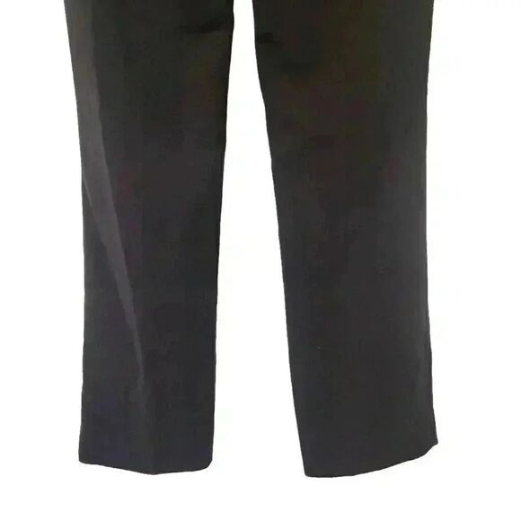 Banana Republic Women's Black Poly/Spandex Logan Fit Pants w Belt Tie - Picture 13 of 14
